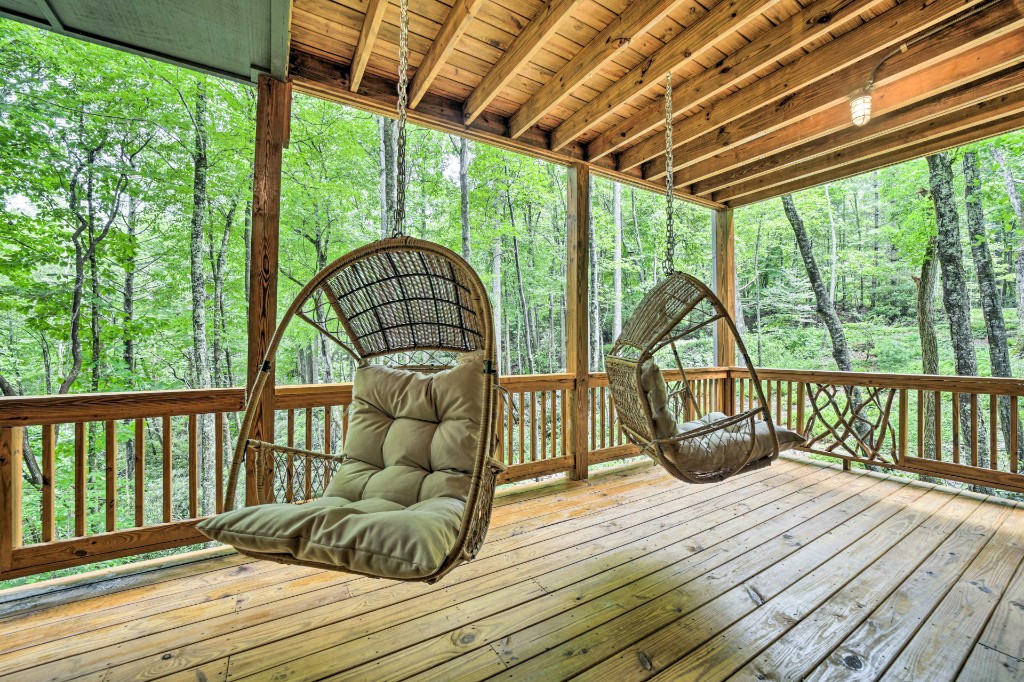 Western North Carolina Chalet w/ Game Room & Decks - Interior 1