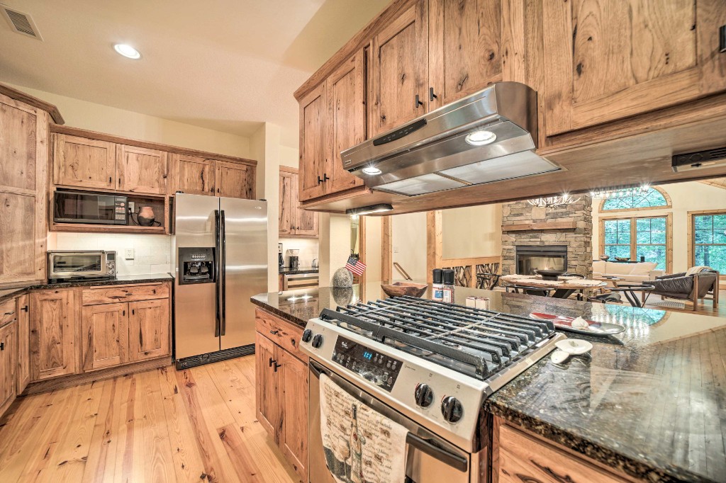 Western North Carolina Chalet w/ Game Room & Decks - Interior 2